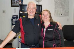 Robin and Tracie Brown at Brown's Quality Auto Service Mechanics in Vancouver WA
